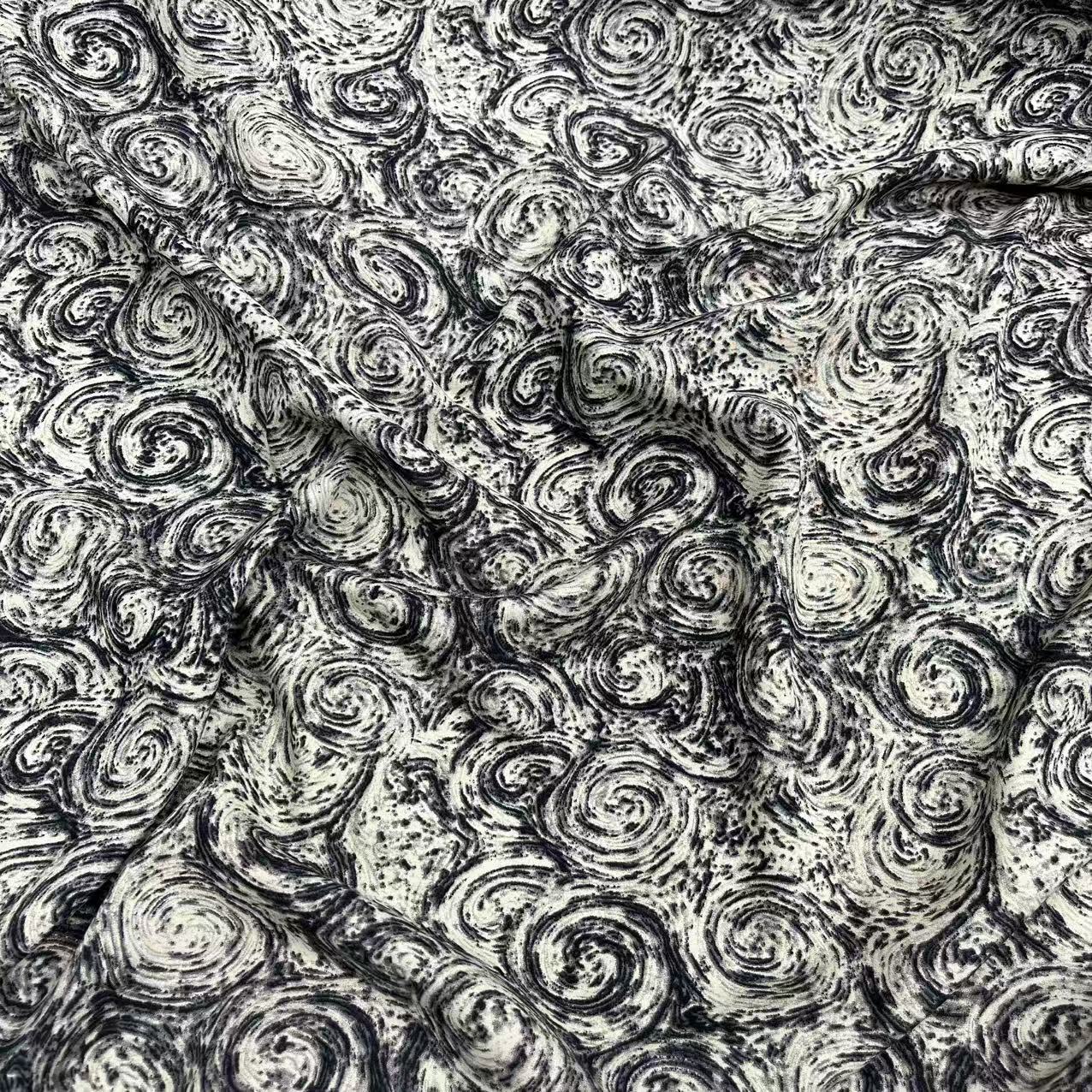 【绒兰】袋鼠国订单! 棉绸布料莱赛尔升级款 159号  旋