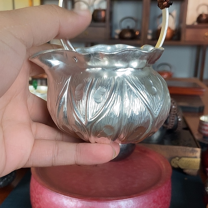 青***山纯手工制作一铜壶制作