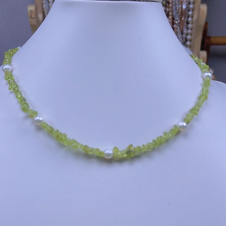 淡水珍珠手绳合金