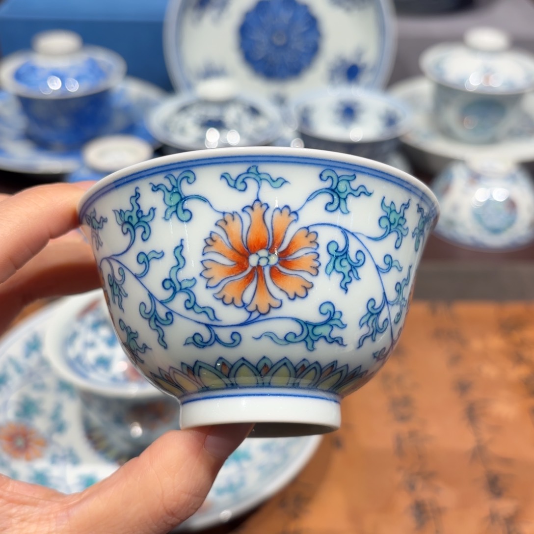 瓷片景德镇纯手工手绘