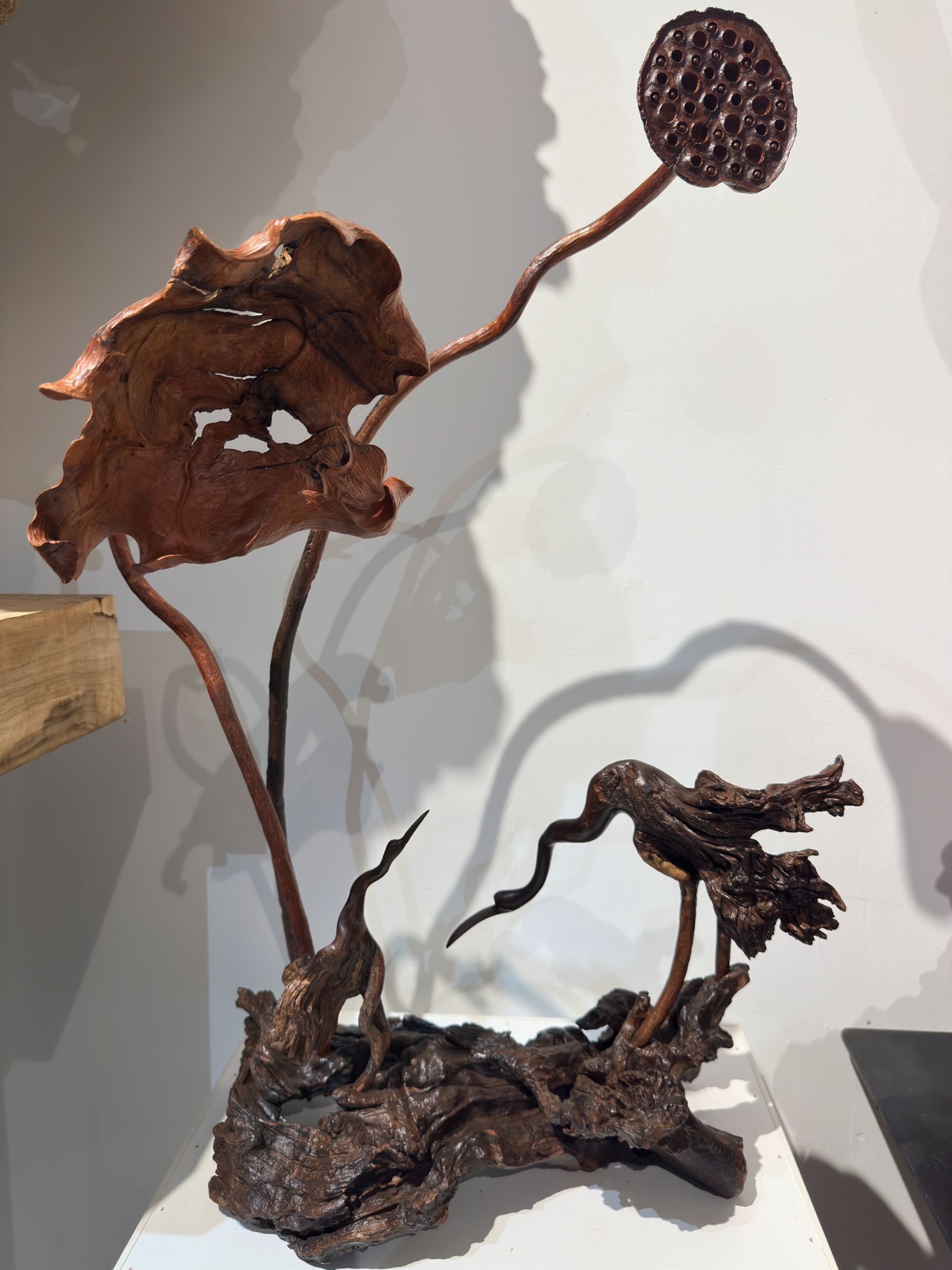 创意工艺品-根雕木雕摆件（物品以主播实时直播画面为准）