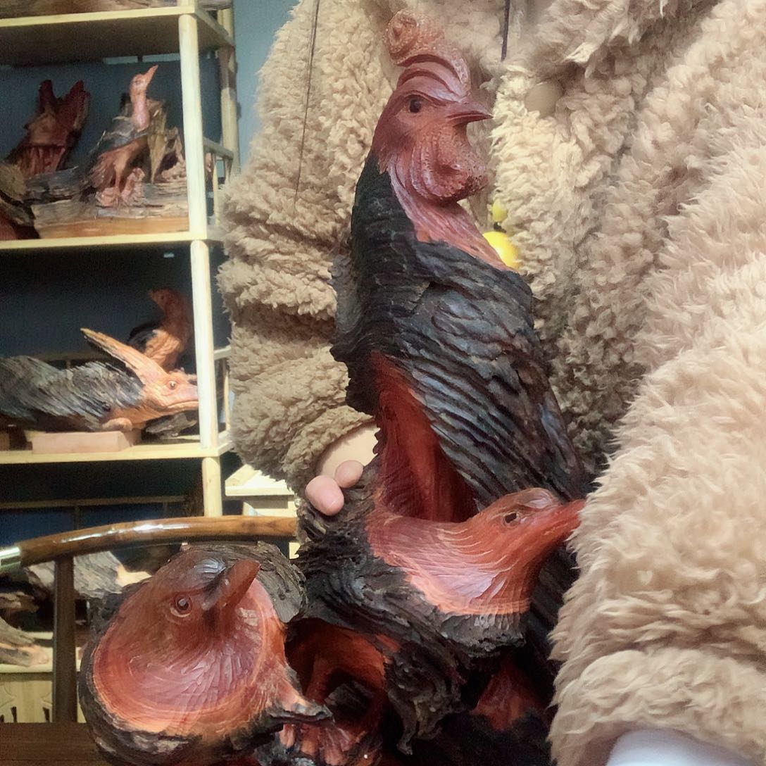 香榧木心**成琥珀木琥珀木摆件