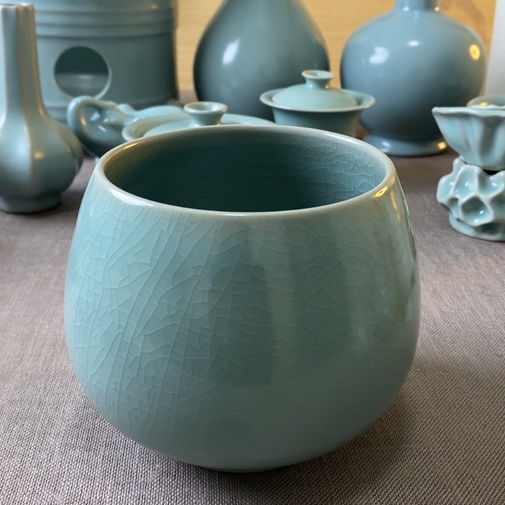 瓷片龙蛋茶洗一一一一