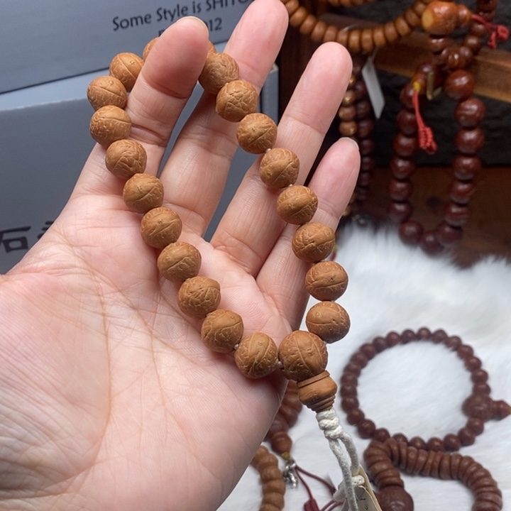 手串凤眼菩提大眼萌13尺20了