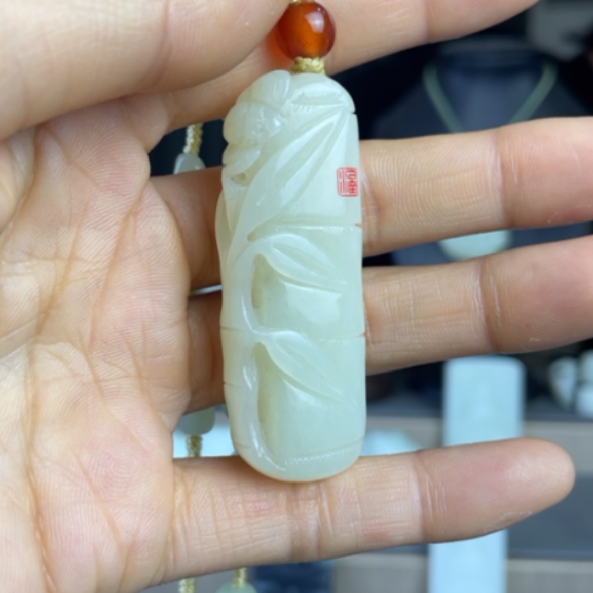 【闪购商品】和田玉颈饰未镶嵌l*v