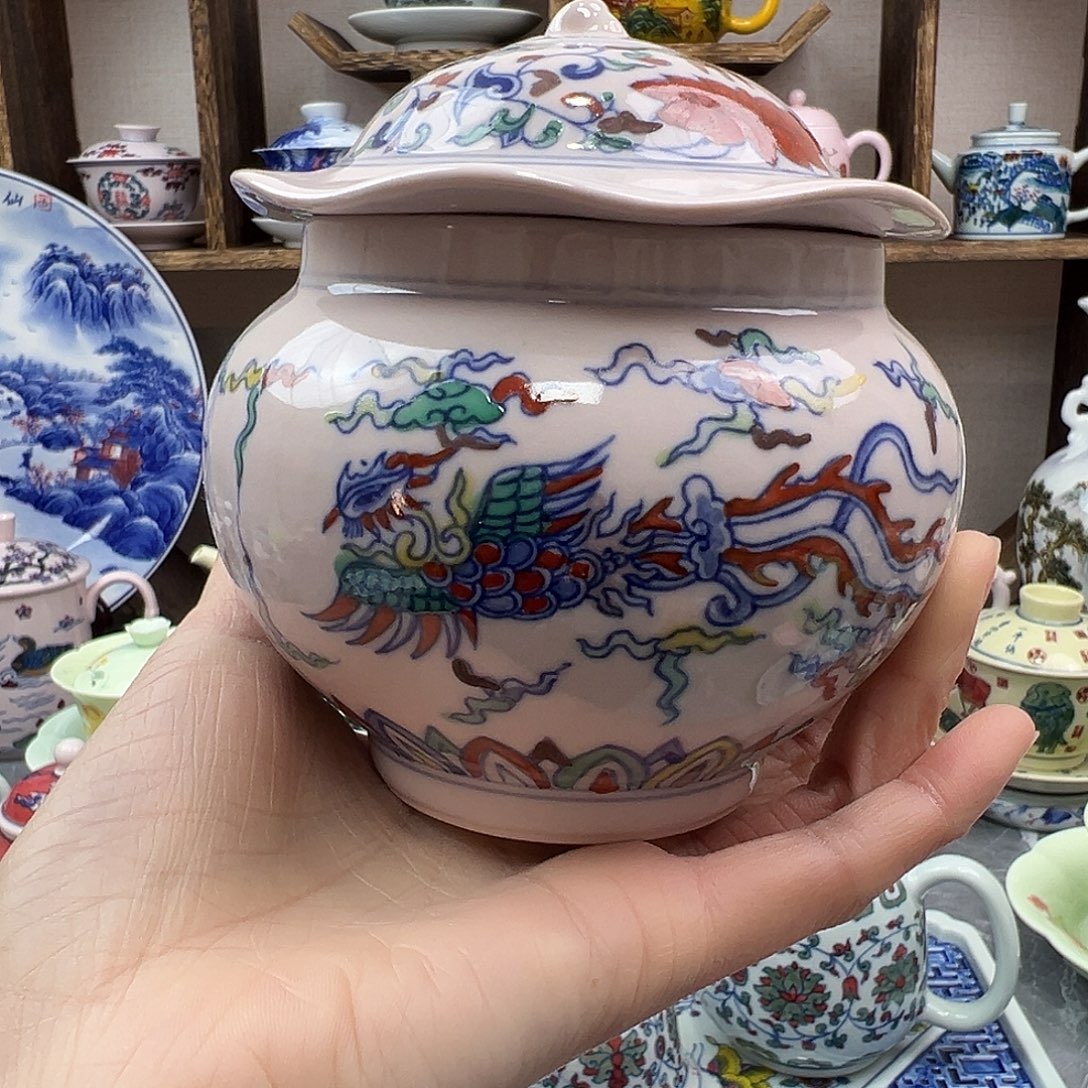 陶瓷摆件景德镇陶瓷567老厂瓷106