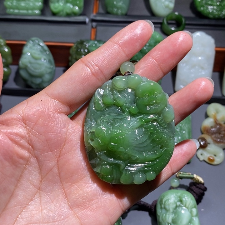 和田玉挂件未镶嵌