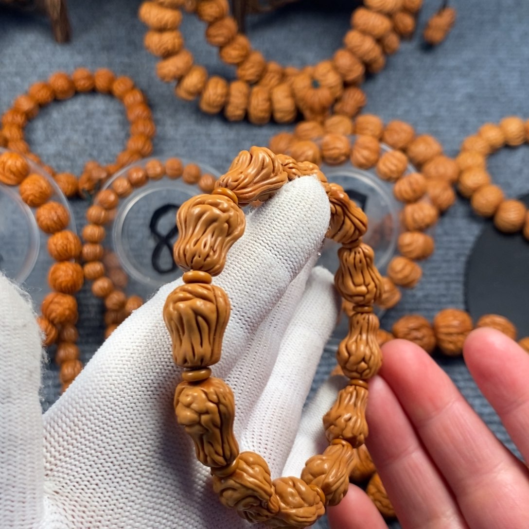 桃核手串5号链接桃核