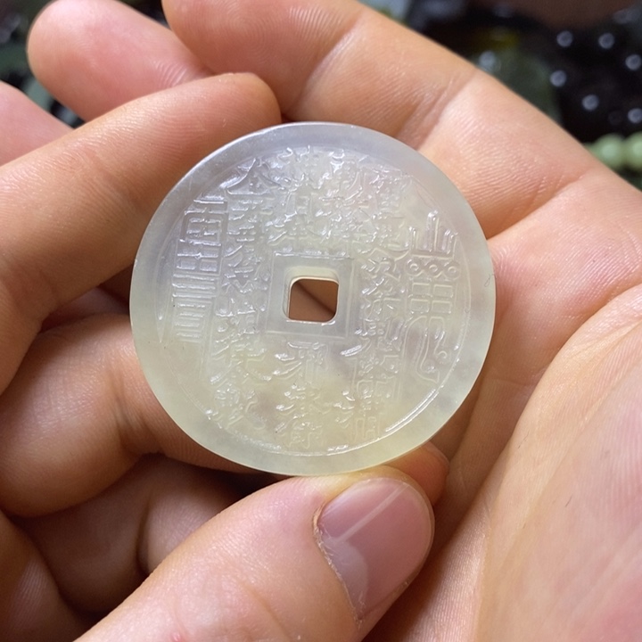 岫玉岫玉颈饰未镶嵌