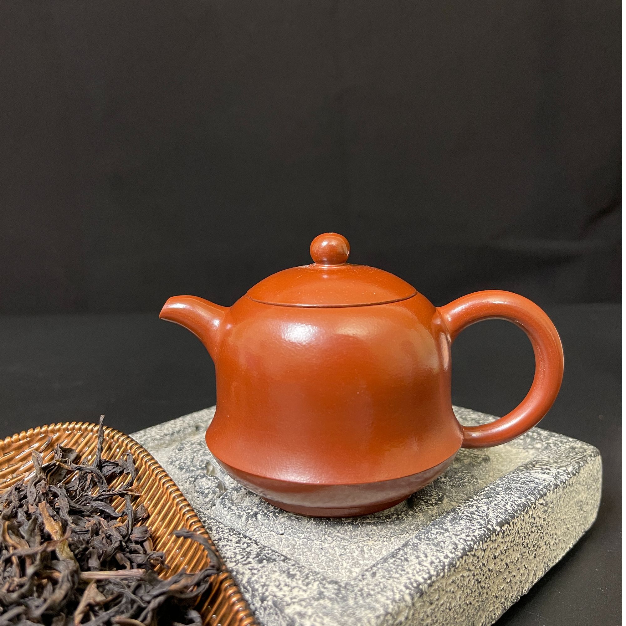 130c金钟壶潮州优质朱泥大红袍紫砂壶纯手工拉胚小容量茶壶