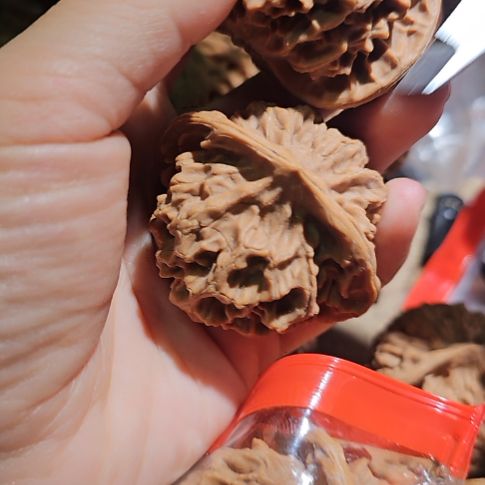 有***人吊坠文玩核桃52帝王