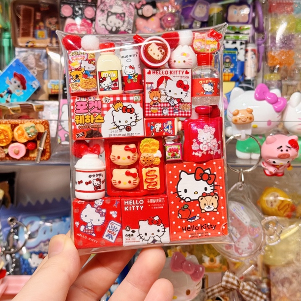 成品定制手工微缩食玩娃包迷你包包挂件