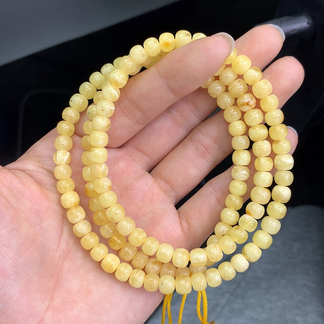 琥珀未镶嵌珠宝奇石6mm➕