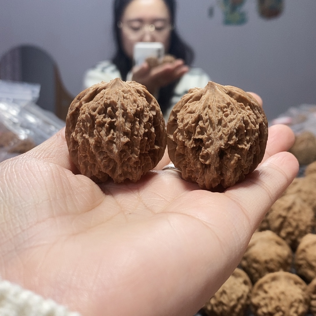 桃核吊坠137狮子头35