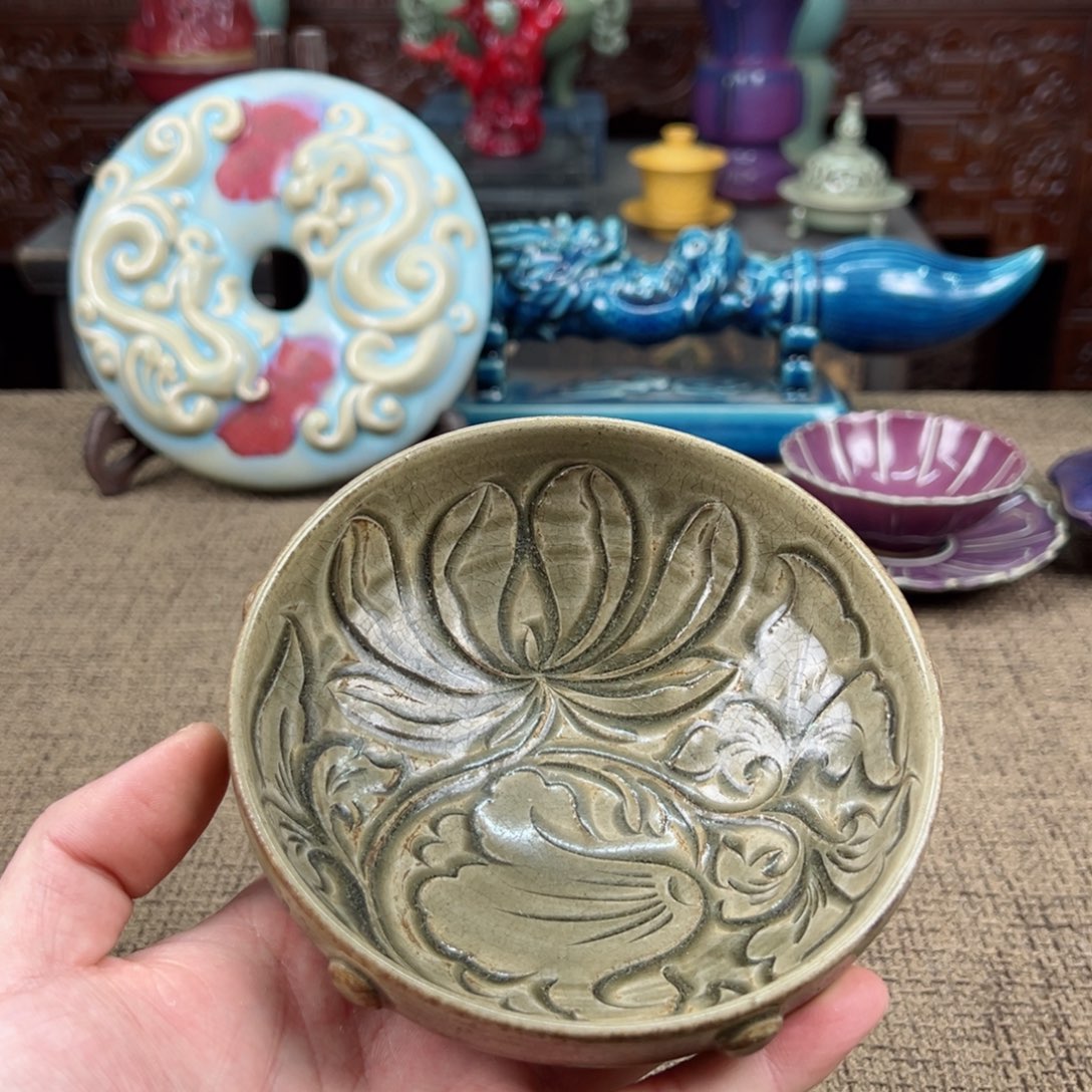 瓷片陶瓷艺术瓷器摆件