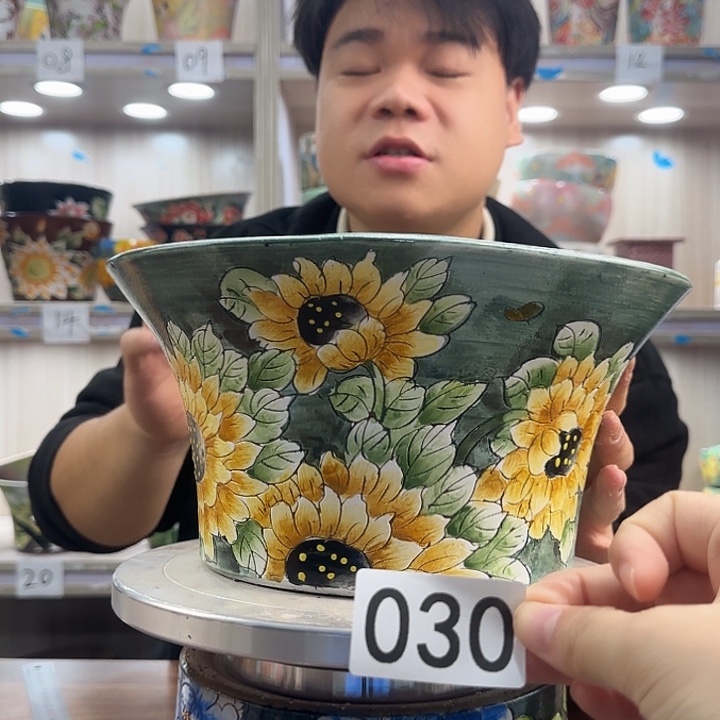 花盆紫砂瑕疵瑕疵030