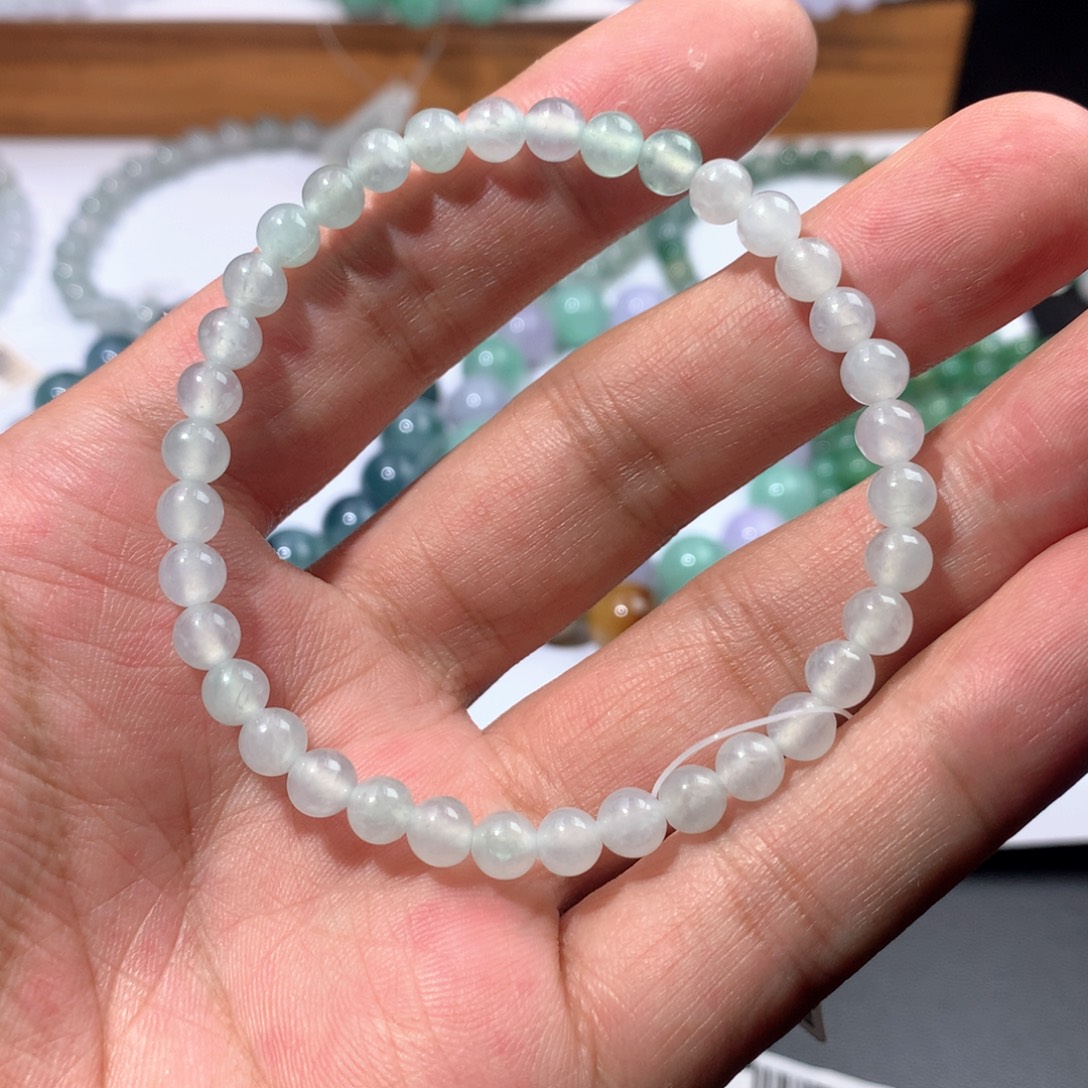 未镶嵌手链翡翠手串卡5.5