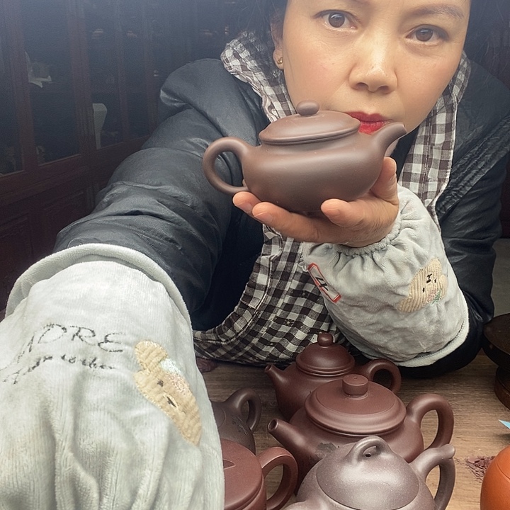 繁***星紫砂茶壶宜兴紫砂壶