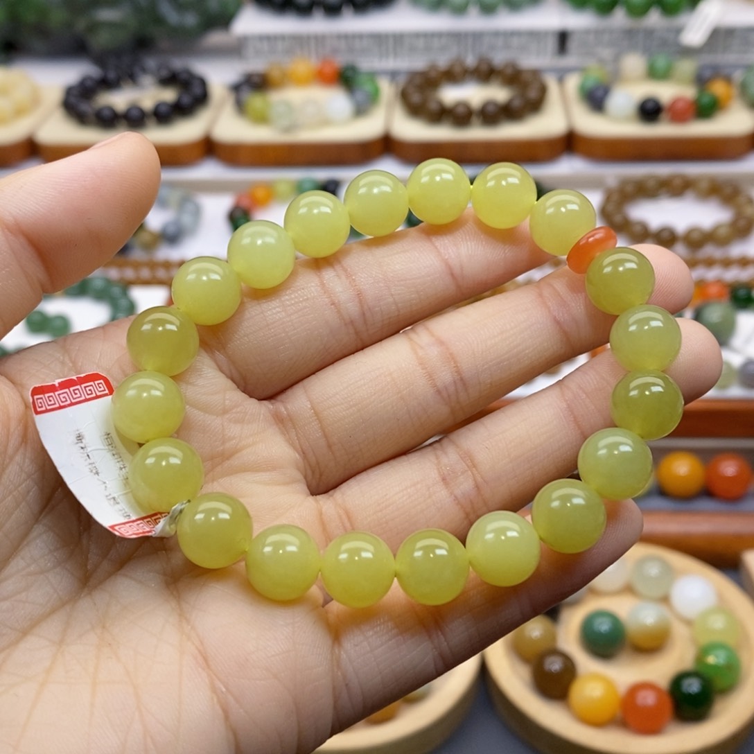 和田玉手串未镶嵌