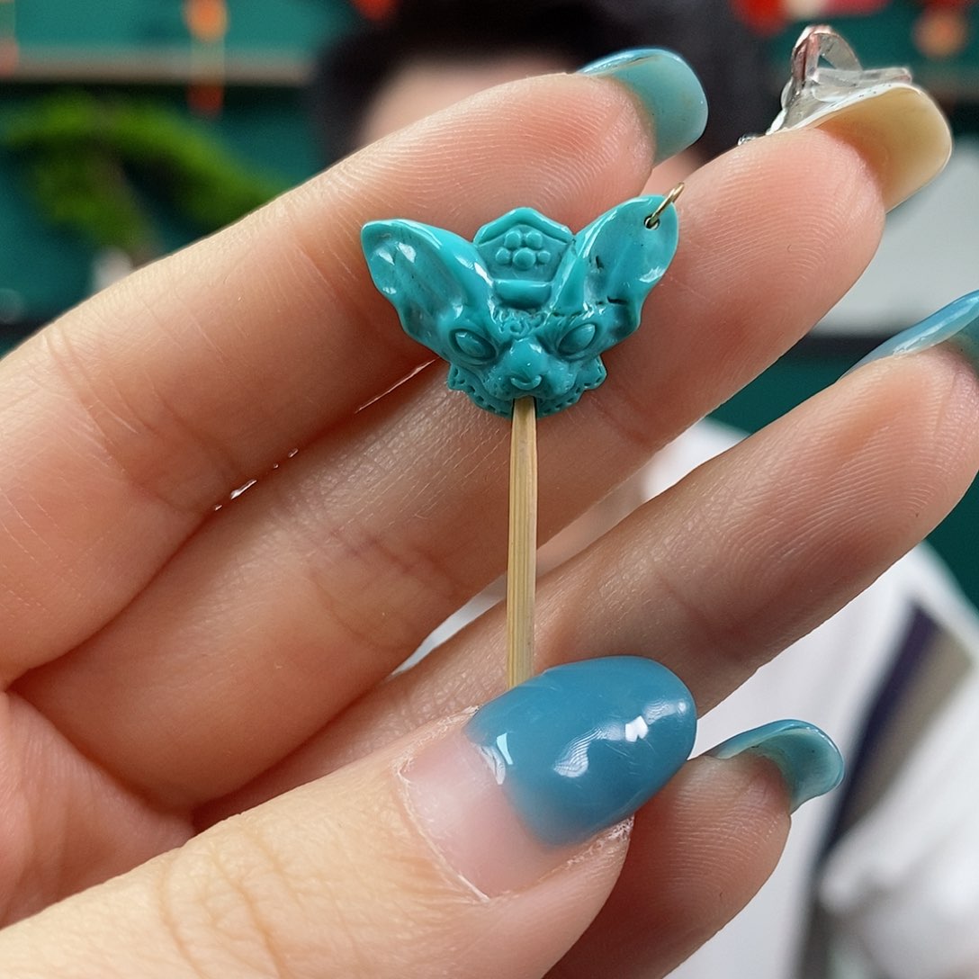 绿松石珠宝奇石未镶嵌