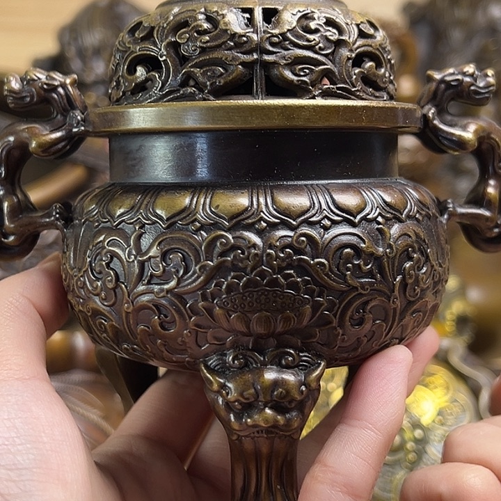 精美铜器，点击下单