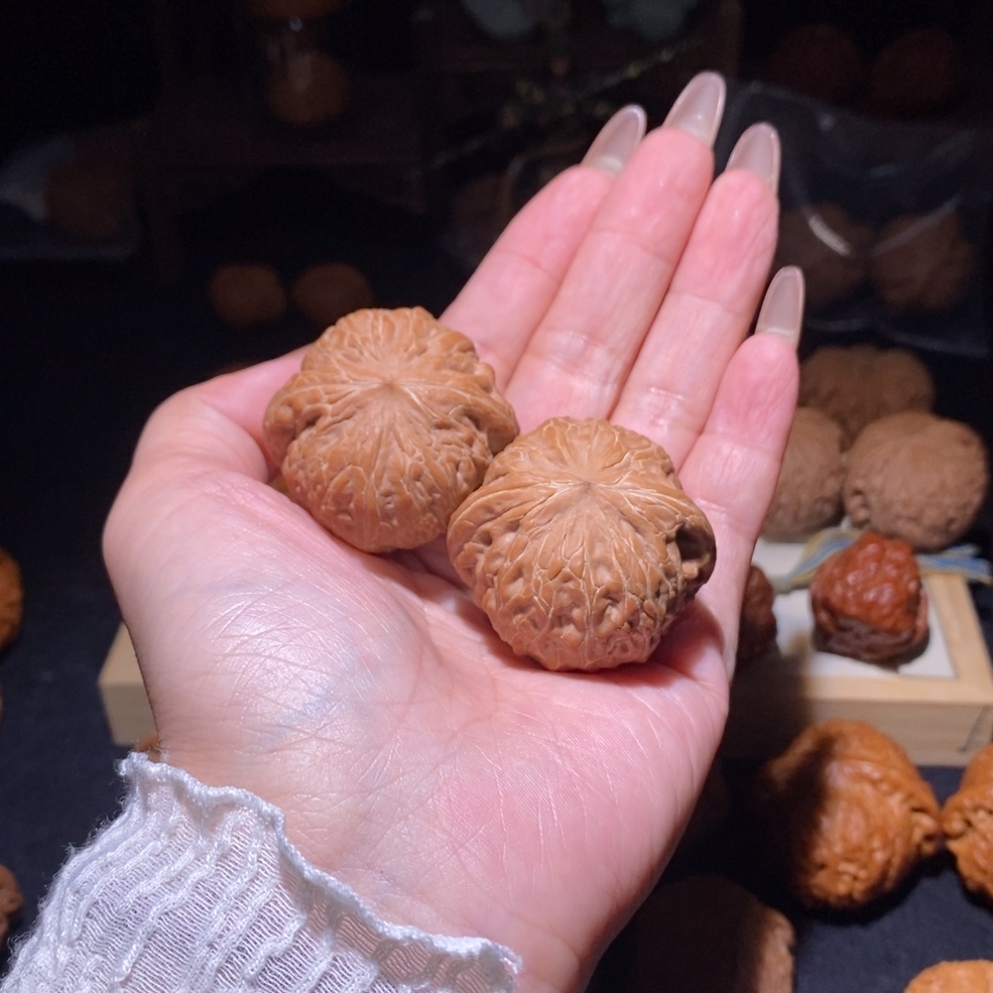 满***盈文玩核桃吊坠铁锤妹妹41