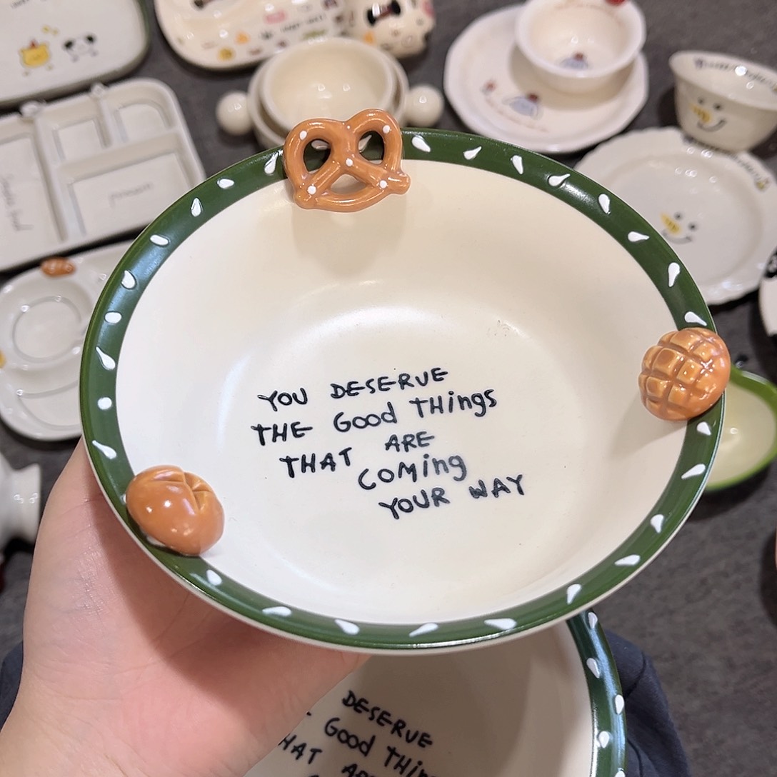 碱水结陶瓷餐具6寸