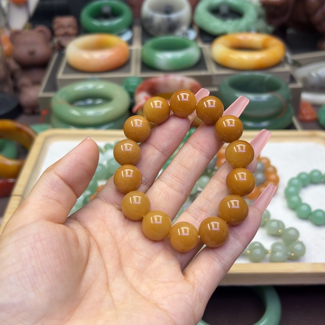 未镶嵌手镯石英岩玉超***婆