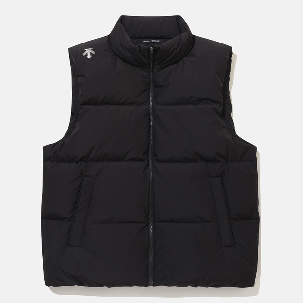  DESCENTE/迪桑特冬季新款休闲保暖羽绒马甲外套SQ423UDVO1