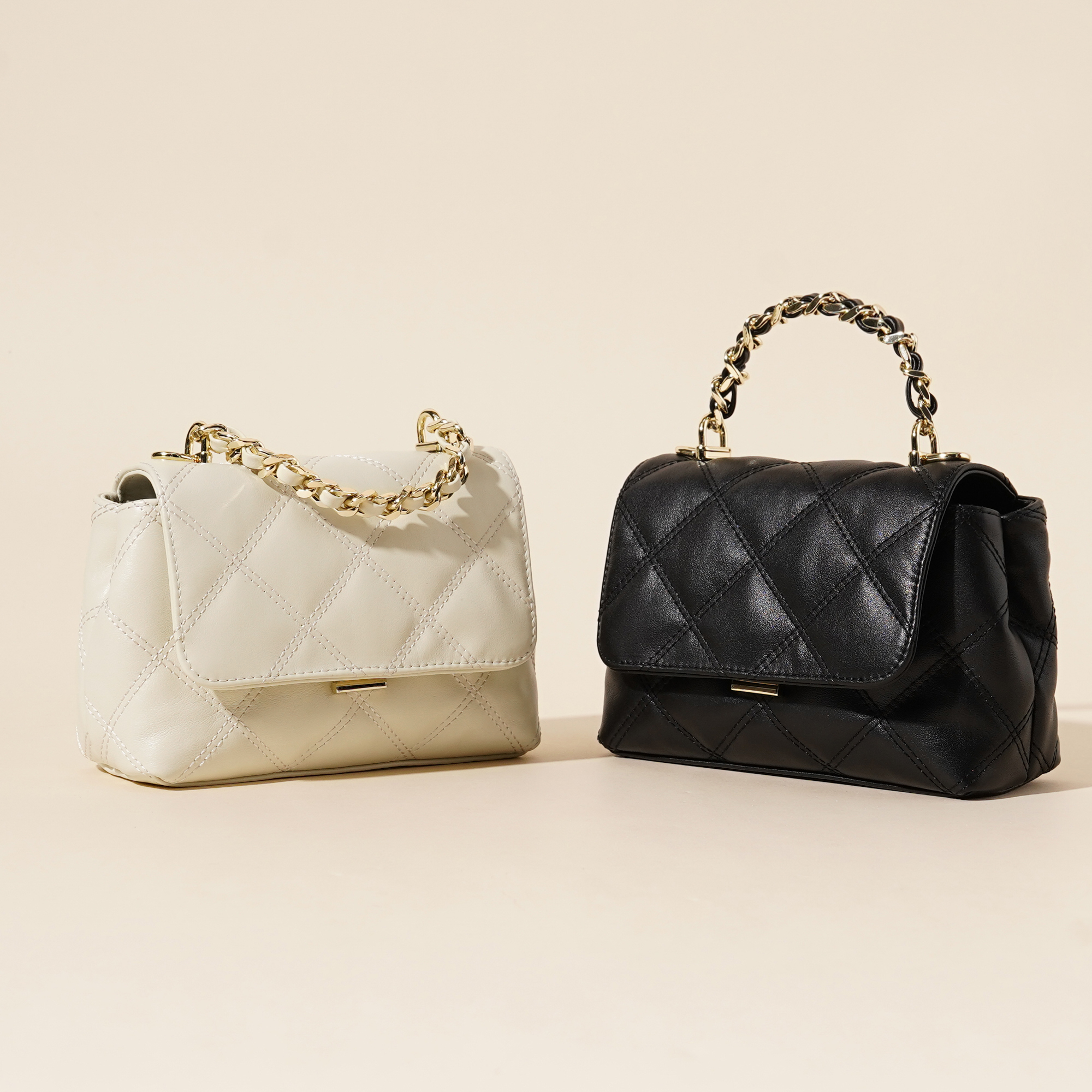 岩牛轻奢风单肩时尚潮流耐刮斜挎包女士欧若精灵风YN3630