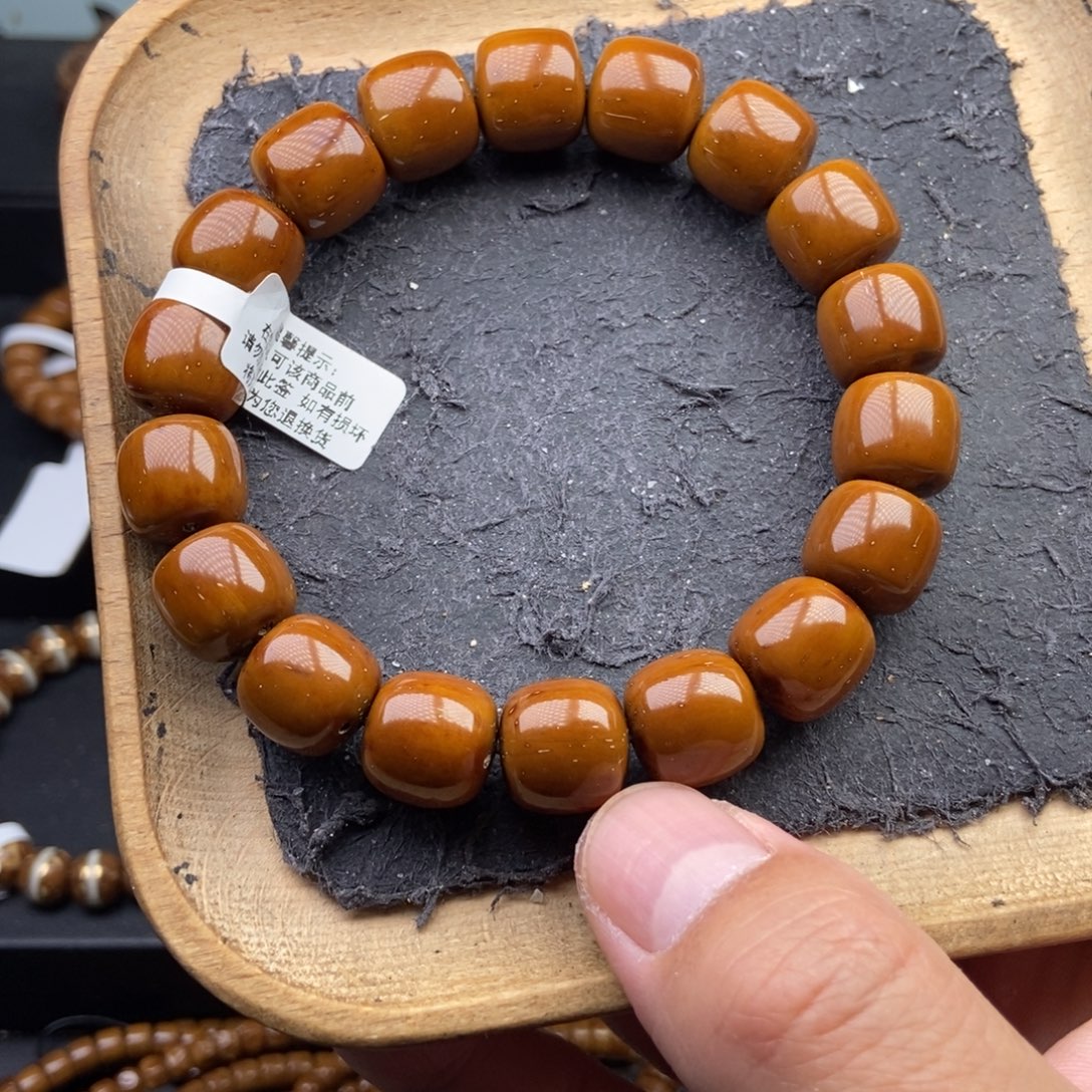 手串紫金鼠13+mm天花板纯手工