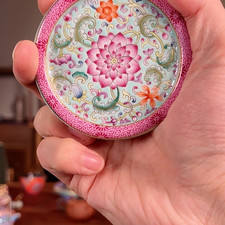 盖置 莲花星藏珐琅 福利