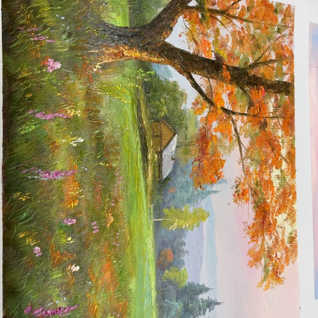 油画我也是很喜欢这个