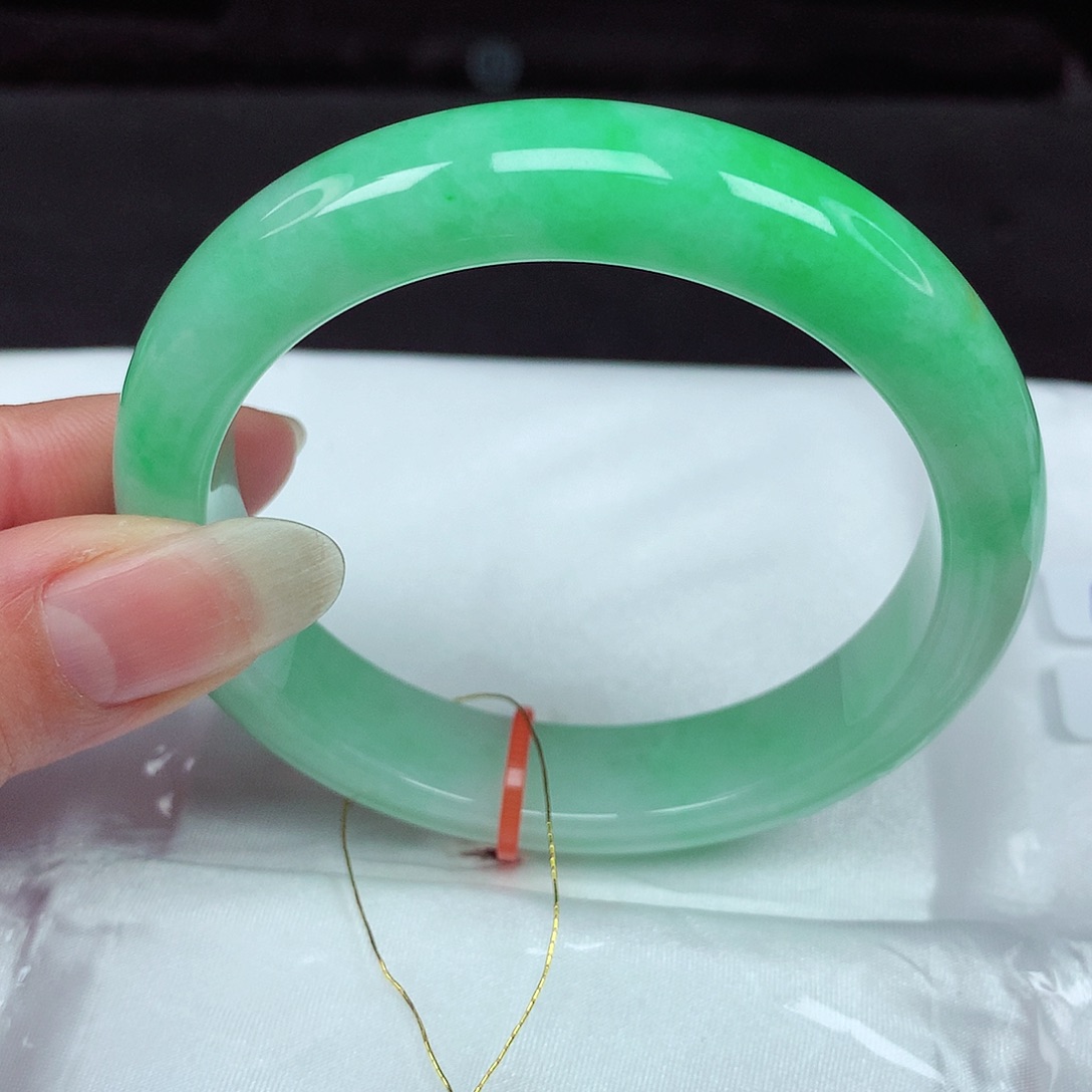 未镶嵌手镯翡翠57圈728-性价比超高！