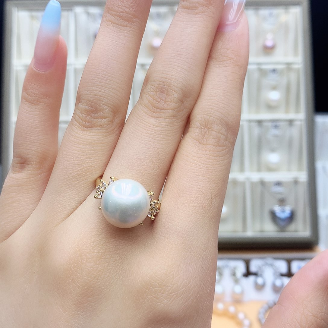 淡水珍珠合金颈饰