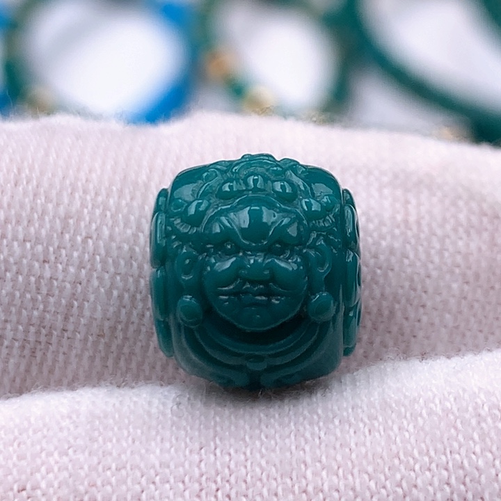 绿松石车挂未镶嵌