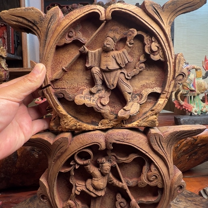 剔***红木浙江木雕艺术摆件