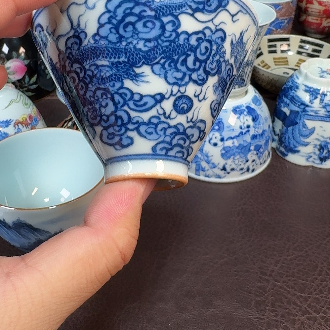 天***罡现代景德镇陶瓷杯