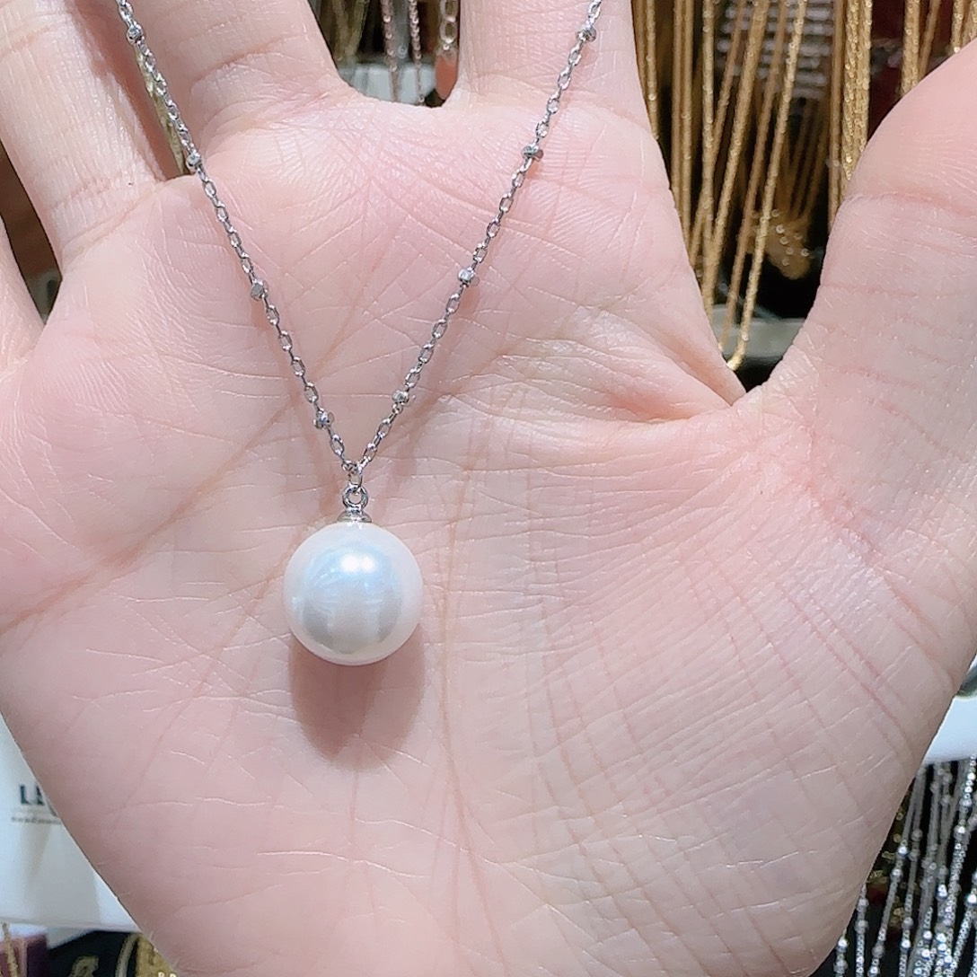 锆石铜合金925银项链