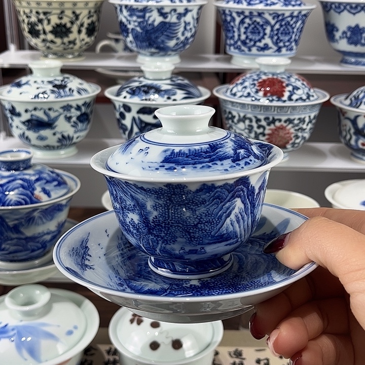 星***原景德镇陶瓷手工手绘茶器