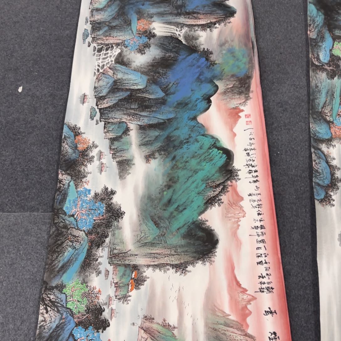 国画处理作品看好再拍哦