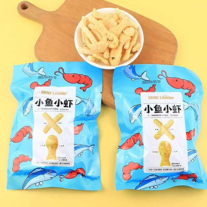 【对对碰】领航小鱼小虾（海苔味）