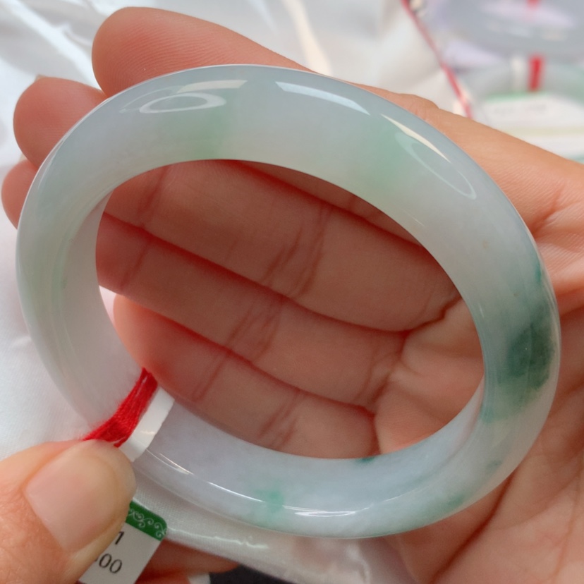 【闪购商品】翡翠手镯未镶嵌天然翡翠手镯