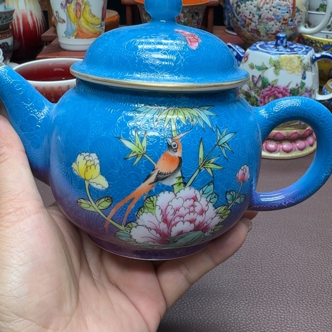 瓷片景德镇仿古手工制作精品展示