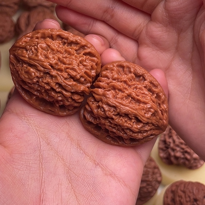 2***6把件文玩核桃南疆石40