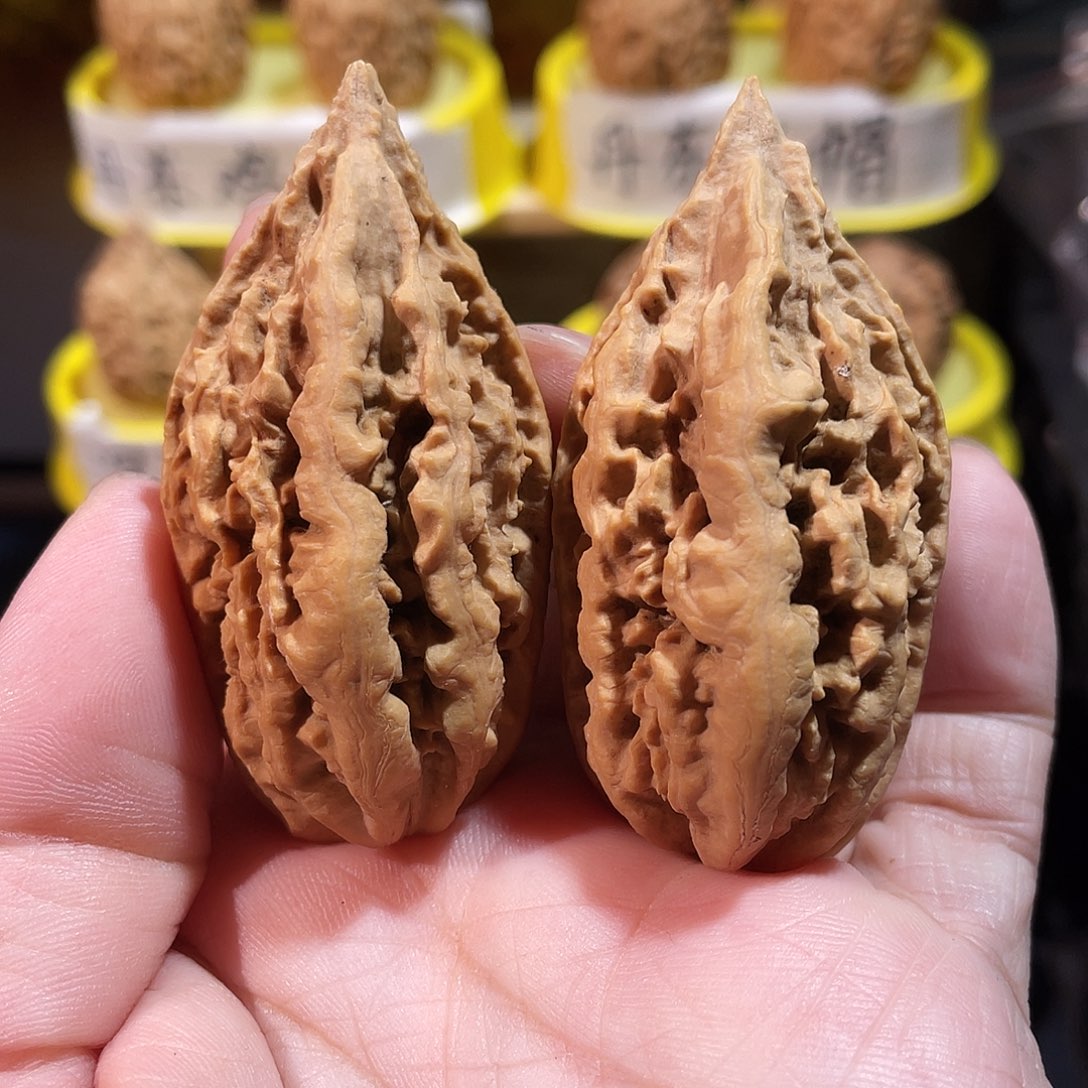 吊坠文玩核桃方天画戟