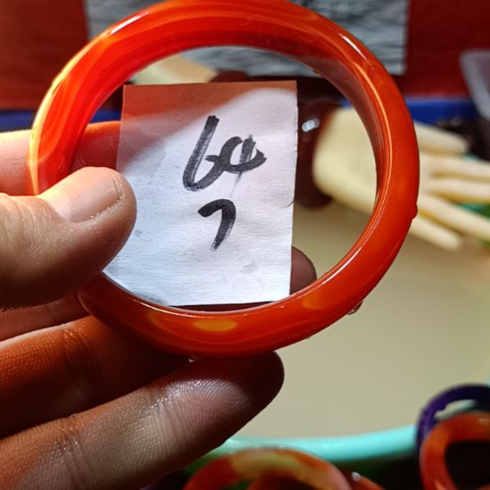 玛瑙/玉髓手镯未镶嵌