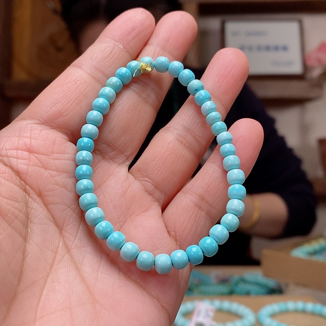 绿松石珠宝奇石未镶嵌