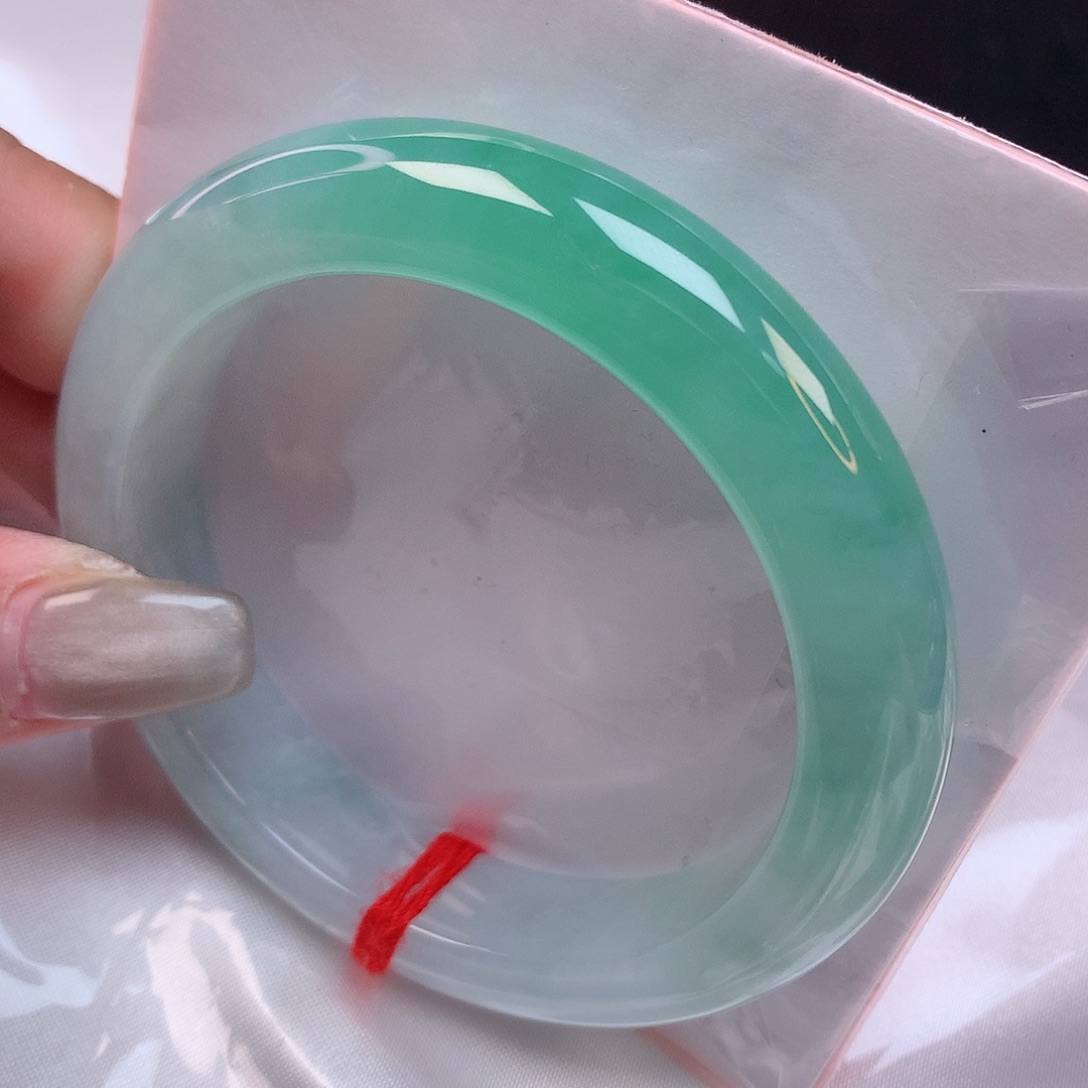 翡翠手镯未镶嵌56 翡翠手镯