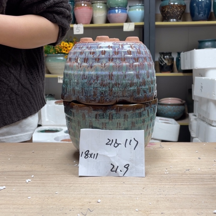 紫砂花盆多肉花盆微瑕117